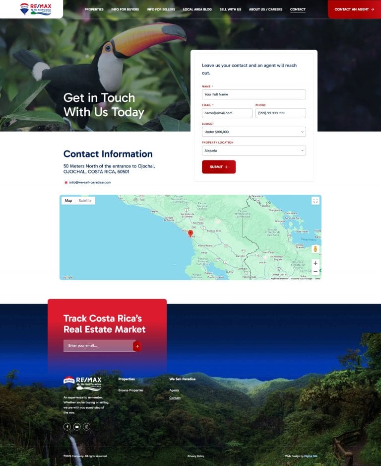 remax contact page